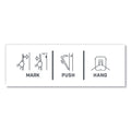 3M Claw Drywall Picture Hanger, Holds 15 lbs, 5 Hooks and 5 Spot Markers, Stainless Steel
