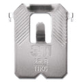 3M Claw Drywall Picture Hanger, Holds 25 lbs, 4 Hooks and 4 Spot Markers, Stainless Steel