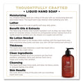 Soapbox Hand Soap, Vanilla and Lily Blossom, 12 oz Pump Bottle, 3/Box