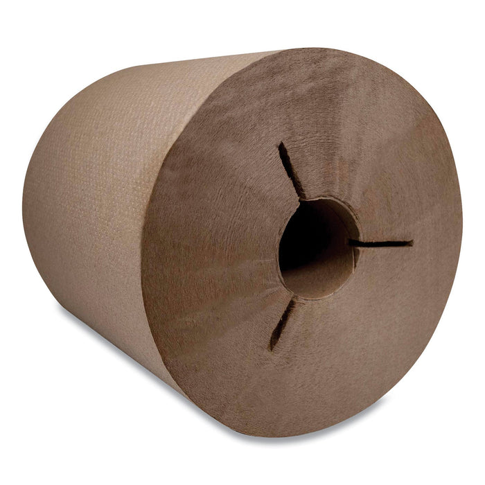 Morcon Tissue Morsoft Controlled Towels, Y-Notch, 8" x 800 ft, Kraft, 6/Carton