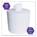 WypAll Critical Clean Wipers for Bleach, Disinfectants, Sanitizers, WetTask Customizable Wet Wiping System, 140/Roll, 6 Rolls/Carton