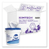 WypAll Power Clean Wipers for Solvents WetTask Customizable Wet Wiping System 12 x 6, Unscented, 95/Roll, 6 Rolls/1 Bucket/Carton