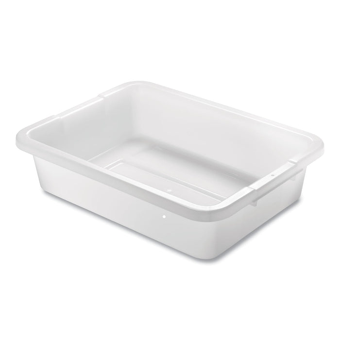 Rubbermaid Bus/Utility Box, 15" x 20" x 5", White