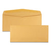 Quality Park Kraft Envelope, #12, Commercial Flap, Gummed Closure, 4.75 x 11, Brown Kraft, 500/Box