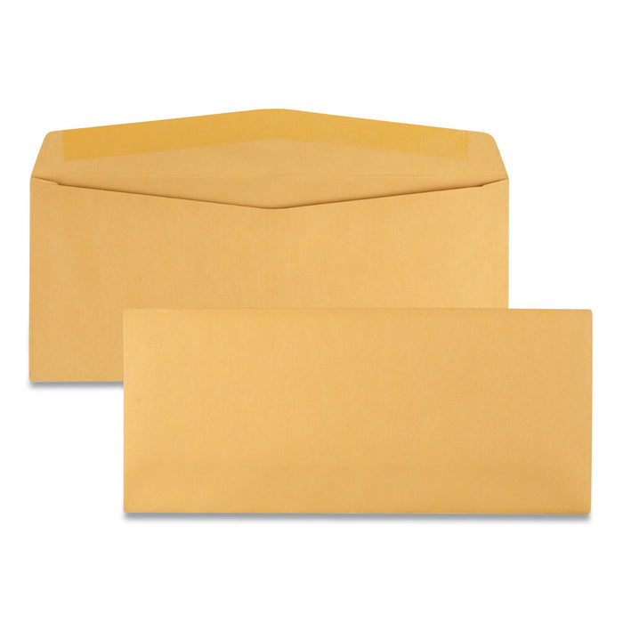 Quality Park Kraft Envelope, #12, Commercial Flap, Gummed Closure, 4.75 x 11, Brown Kraft, 500/Box