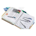Paper Mate Write Bros Mechanical Pencil, 0.5 mm, HB (#2), Black Lead, Silver Barrel with Assorted Clip Colors, 24/Pack