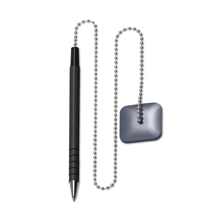 Universal Ballpoint Counter Pen, Medium 0.7 mm, Black Ink, Black