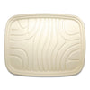World Centric Fiber Trays, PLA Lined, PFAS Free, 1-Compartment, 18 x 14 x 1, Natural, Paper, 100/Carton