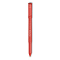 Paper Mate Write Bros. Ballpoint Pen, Stick, Bold 1.2 mm, Red Ink, Red Barrel, Dozen