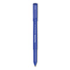 Paper Mate Write Bros. Ballpoint Pen, Stick, Fine 0.8 mm, Blue Ink, Blue Barrel, Dozen