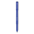 Paper Mate Write Bros. Ballpoint Pen, Stick, Fine 0.8 mm, Blue Ink, Blue Barrel, Dozen