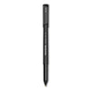 Paper Mate Write Bros. Ballpoint Pen, Stick, Fine 0.8 mm, Black Ink, Black Barrel, Dozen