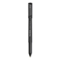 Paper Mate Write Bros. Ballpoint Pen, Stick, Fine 0.8 mm, Black Ink, Black Barrel, Dozen