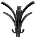 Alba Brio Coat Stand, 13.75w x 13.75d x 66.25h, Black