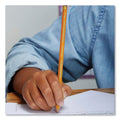 Paper Mate EverStrong #2 Pencils, HB (#2), Black Lead, Gold Barrel, Dozen