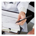 Paper Mate Profile Gel Pen, Retractable, Medium 0.7 mm, Red Ink, Translucent Red Barrel, Dozen