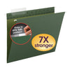 Smead TUFF Hanging Folders with Easy Slide Tab, Letter Size, 1/3-Cut Tabs, Standard Green, 20/Box