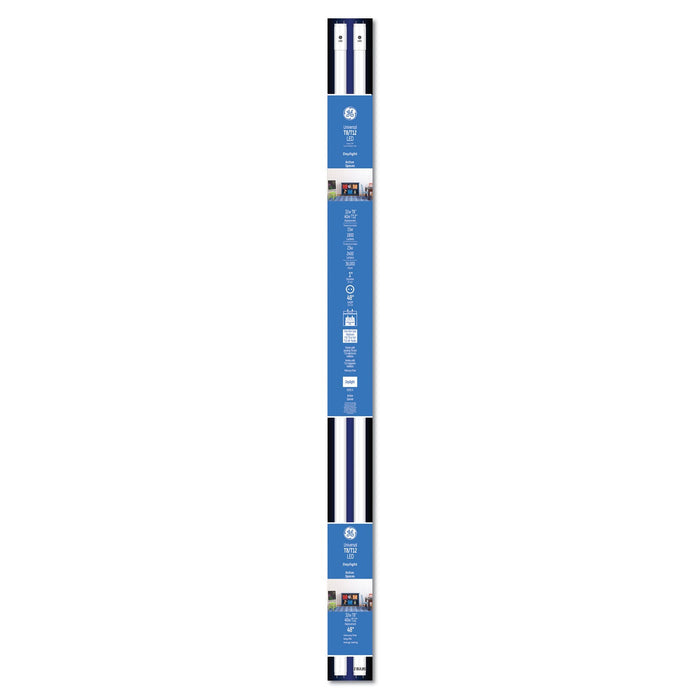 GE 48" T8/T12, 40 W, T8 Tube, Daylight, 6/Carton