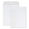 Quality Park Catalog Envelope, 28 lb Bond Weight Kraft, #10 1/2, Square Flap, Gummed Closure, 9 x 12, White, 100/Box