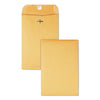 Quality Park Park Ridge Kraft Clasp Envelope, #55, Square Flap, Clasp/Gummed Closure, 6 x 9, Brown Kraft, 100/Box