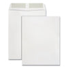Quality Park Catalog Envelope, 28 lb Bond Weight Paper, #13 1/2, Square Flap, Gummed Closure, 10 x 13, White, 250/Box