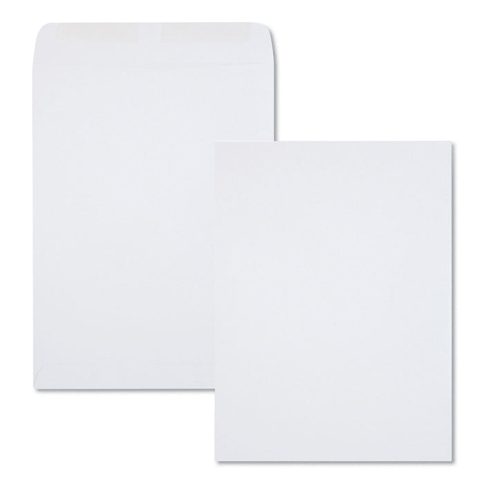 Quality Park Catalog Envelope, 28 lb Bond Weight Kraft, #10 1/2, Square Flap, Gummed Closure, 9 x 12, Executive Gray, 250/Box
