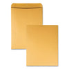 Quality Park Catalog Envelope, 28 lb Bond Weight Kraft, #15 1/2, Square Flap, Gummed Closure, 12 x 15.5, Brown Kraft, 100/Box