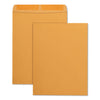 Quality Park Catalog Envelope, 28 lb Bond Weight Kraft, #13 1/2, Square Flap, Gummed Closure, 10 x 13, Brown Kraft, 250/Box