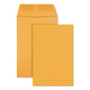 Quality Park Catalog Envelope, 28 lb Bond Weight Kraft, #1, Square Flap, Gummed Closure, 6 x 9, Brown Kraft, 500/Box