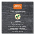 World Centric NoTree Paper Hot Cups, 12 oz, Natural, 1,000/Carton