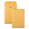 Quality Park Clasp Envelope, 28 lb Bond Weight Kraft, #55, Square Flap, Clasp/Gummed Closure, 6 x 9, Brown Kraft, 500/Carton