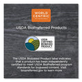 World Centric Paper Bowls, 16 oz, 4.4" Diameter x 3"h, White, 500/Carton