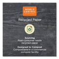 World Centric Hot Cup Sleeves, Fits 10, 12, 16, 20 oz Cups, Natural, 1,000/Carton