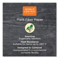 World Centric NoTree Paper Hot Cups, 6 oz, Natural, 1,000/Carton