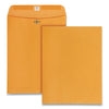 Quality Park Clasp Envelope, 28 lb Bond Weight Kraft, #97, Square Flap, Clasp/Gummed Closure, 10 x 13, Brown Kraft, 250/Carton