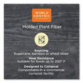 World Centric Fiber Bowls, 6 oz, 3.5" Diameter x 2"h, Natural, 1,000/Carton