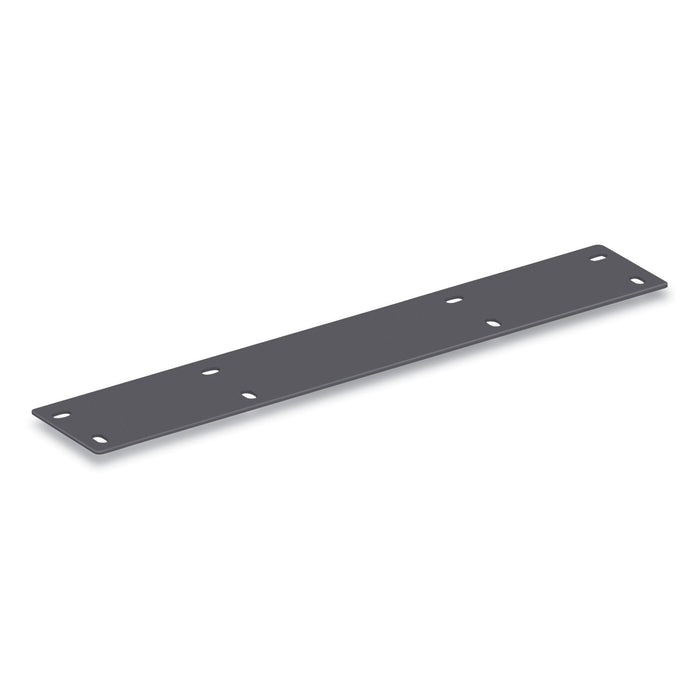 HON Mod Flat Bracket to Join 24"d Worksurfaces to 30"d Worksurfaces to Create an L-Station, Graphite