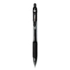 Zebra Z-Grip Ballpoint Pen, Retractable, Medium 0.7 mm, Black Ink, Black Tinted Barrel, 12/Pack