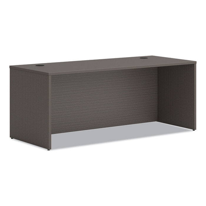 HON Mod Desk Shell, 72" x 30" x 29", Slate Teak
