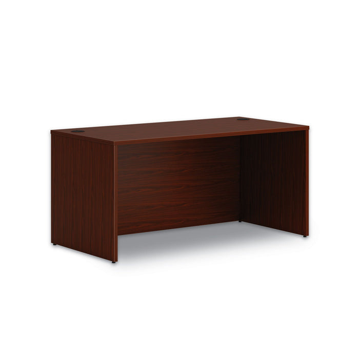HON Mod Desk Shell, 60" x 30" x 29", Traditional Mahogany
