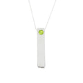 Peridot Fashion Pendants Sterling Silver by Bids.com