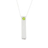 Peridot Fashion Pendants Sterling Silver