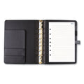 AT-A-GLANCE Buckle Closure Planner/Organizer Starter Set, 8.5 x 5.5, Black Cover, 12-Month (Jan to Dec): Undated