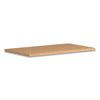 HON Coze Worksurface, Rectangular, 42w x 24d, Natural Recon