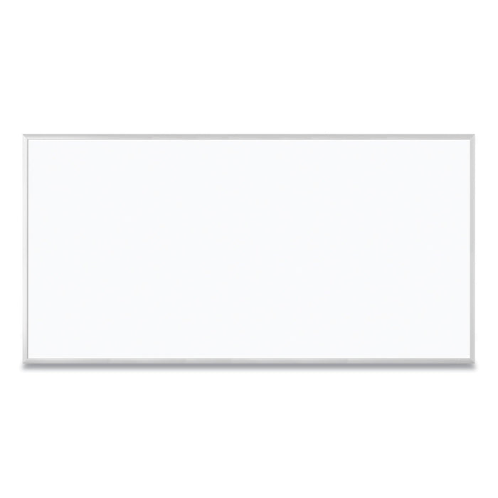 U Brands Magnetic Dry Erase Board with Aluminum Frame, 96 x 48, White Surface, Silver Frame