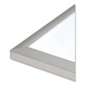 U Brands Magnetic Dry Erase Board with Aluminum Frame, 96 x 48, White Surface, Silver Frame