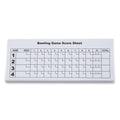 Champion Sports Bowling Set, Plastic/Rubber, White, 10 Bowling Pins, 1 Bowling Ball