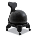 Champion Sports FitPro Ball Chair, Supports Up to 200 lb, Gray