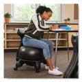 Champion Sports FitPro Ball Chair, Supports Up to 200 lb, Gray