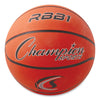 Champion Sports Rubber Sports Ball, For Basketball, No. 7 Size, Official Size, Orange